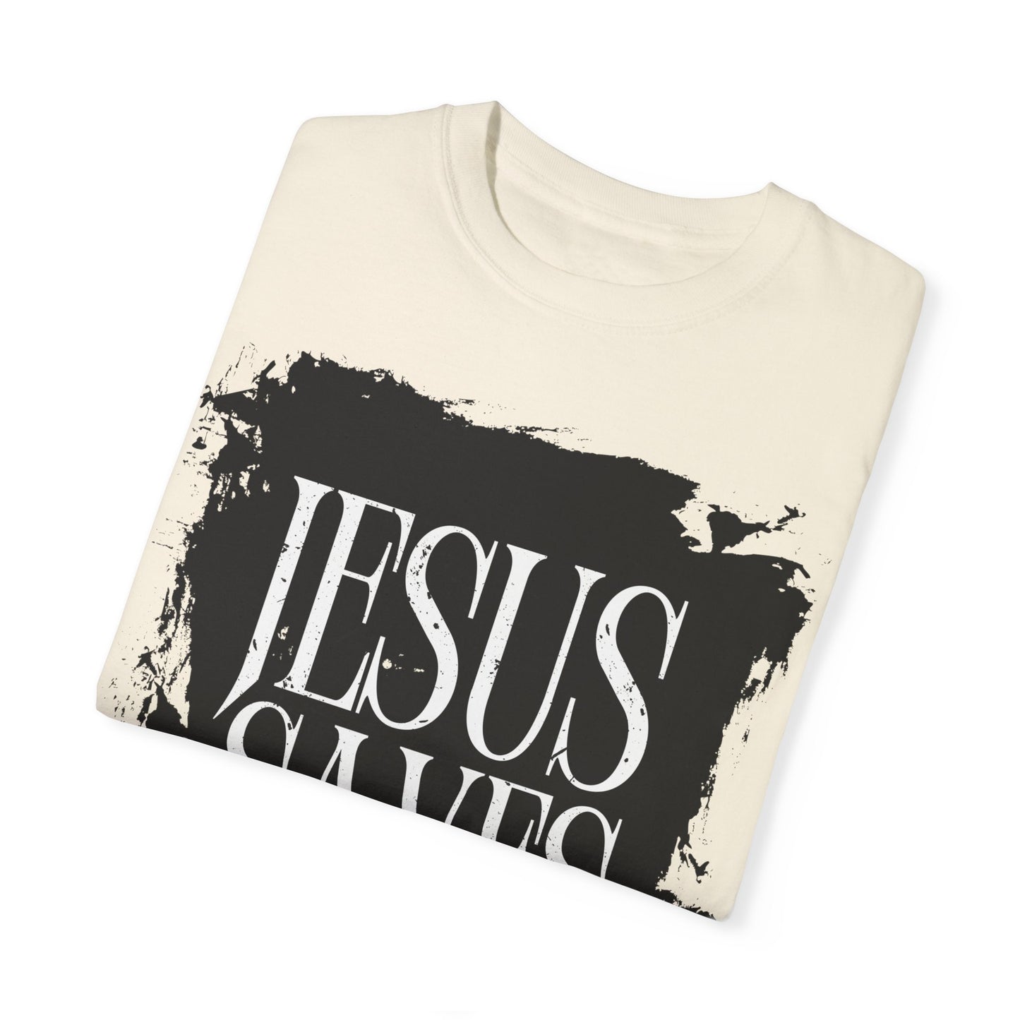 Jesus Saves Garment-Dyed T-shirt